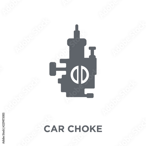 car choke icon from Car parts collection.