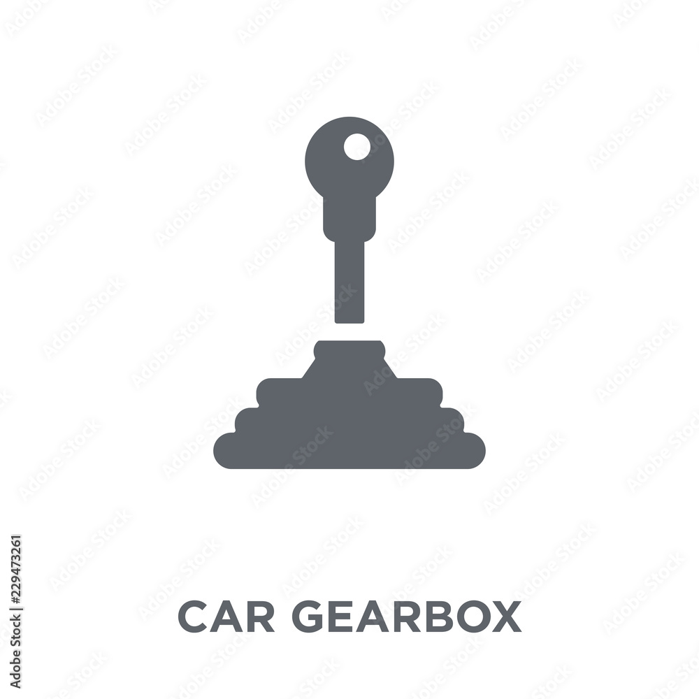 car gearbox icon from Car parts collection. car gearbox icon from Car parts collection.