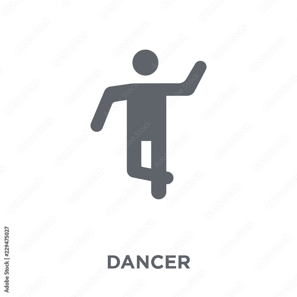 Dancer icon from Circus collection. Dancer icon from Circus collection.