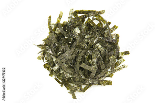 Obraz na plátně Japanese food nori dry seaweed
