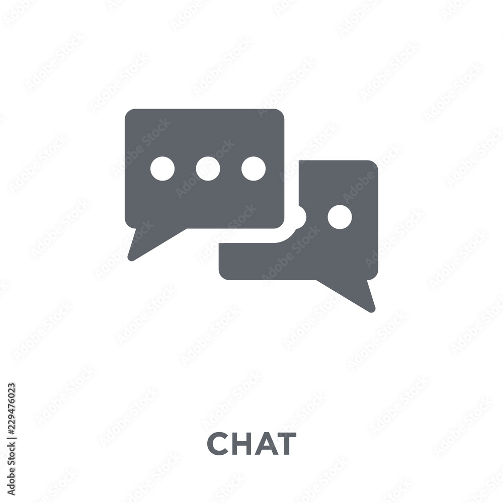 Chat icon from Communication collection. Chat icon from Communication collection.