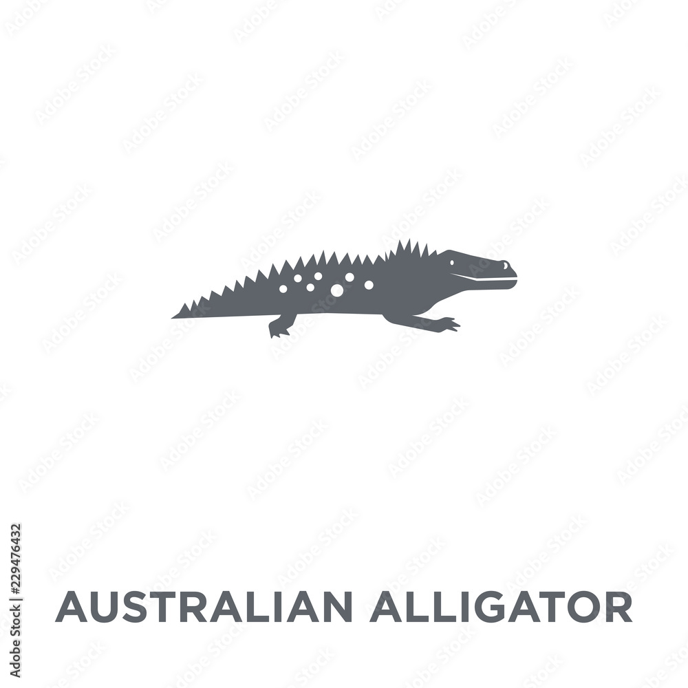 Australian Alligator icon from Australia collection.