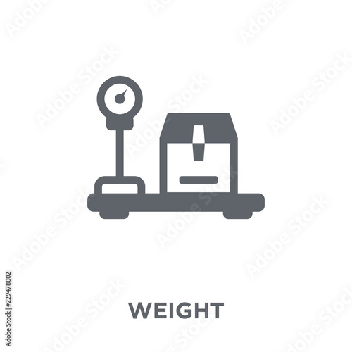 Weight icon from Delivery and logistic collection.
