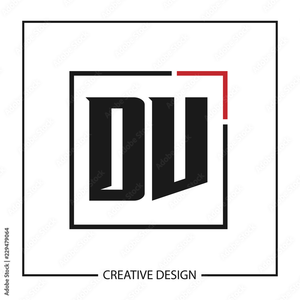 Initial Letter DV Logo Template Design Initial Letter DV Logo Template Design