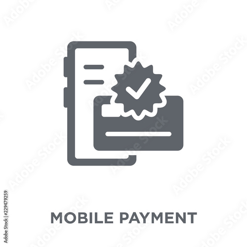 Mobile payment icon from collection.