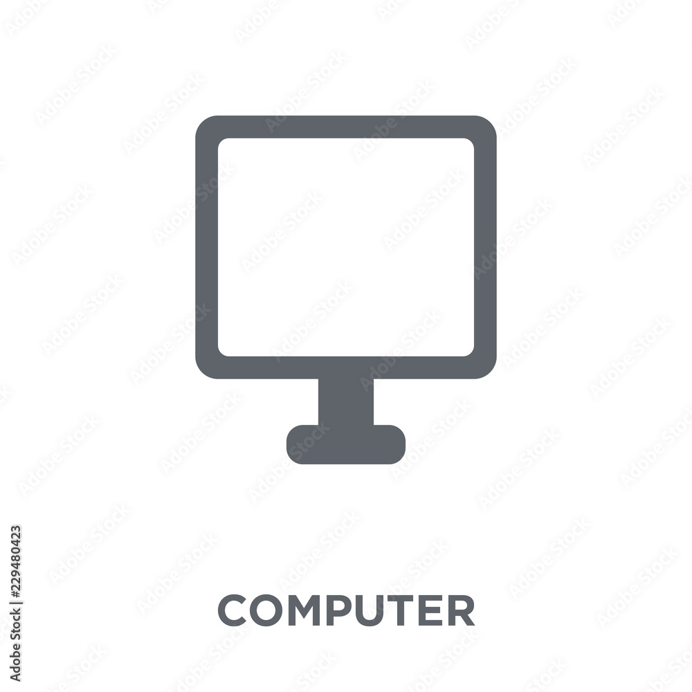 Computer icon from Electronic devices collection.