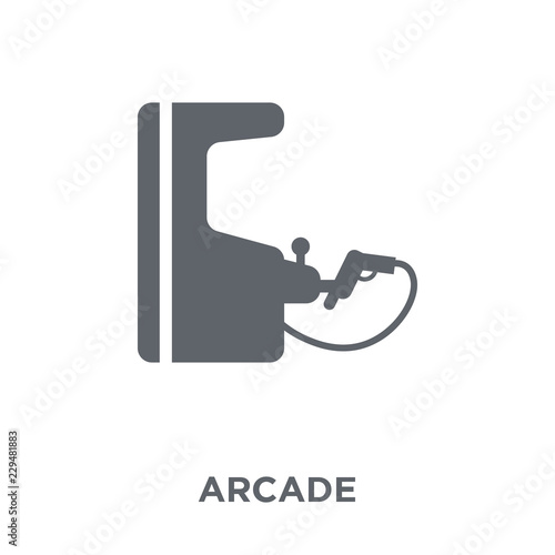 Arcade icon from Entertainment collection.