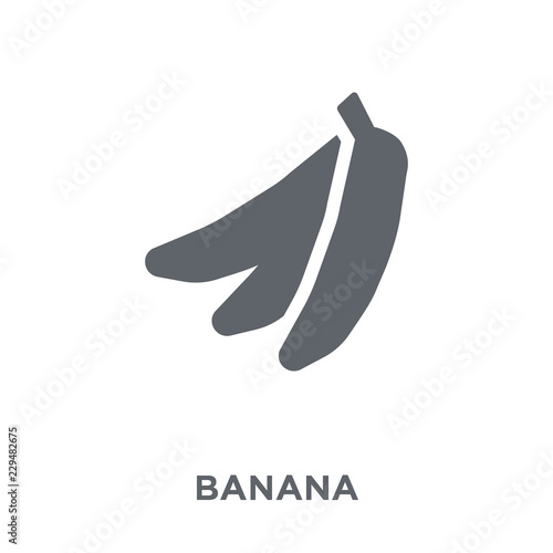 Banana icon from Fruit and vegetables collection.