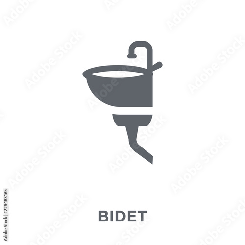 bidet icon from Furniture and household collection.