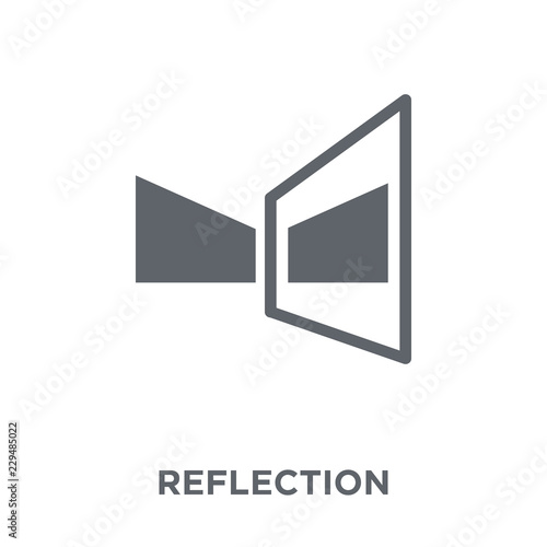 Reflection icon from Geometry collection.