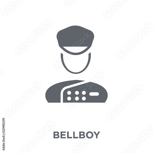 Bellboy icon from Hotel collection.