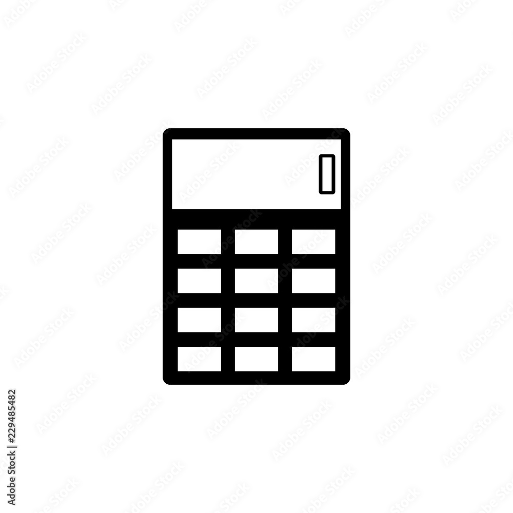 Calculator icon. Element of business. Premium quality graphic design icon. Signs and symbols collection icon for websites, web design, mobile app Calculator icon. Element of business. Premium quality graphic design icon. Signs and symbols collection icon for websites, web design, mobile app