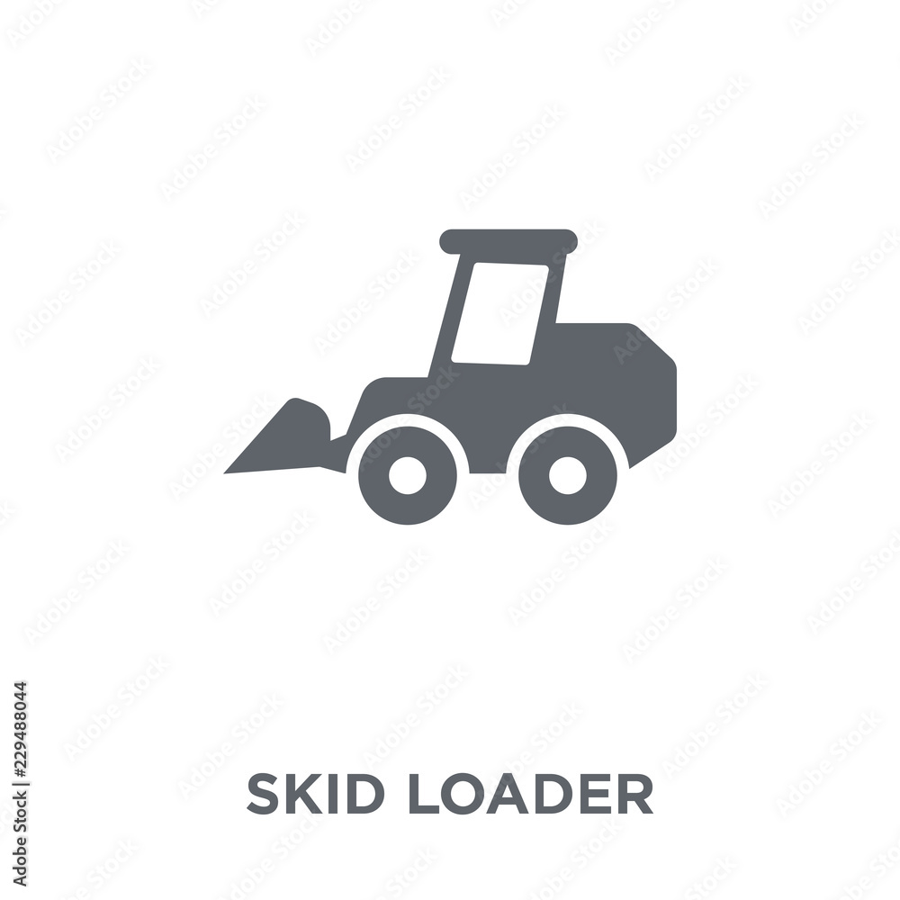 skid loader icon from Industry collection.