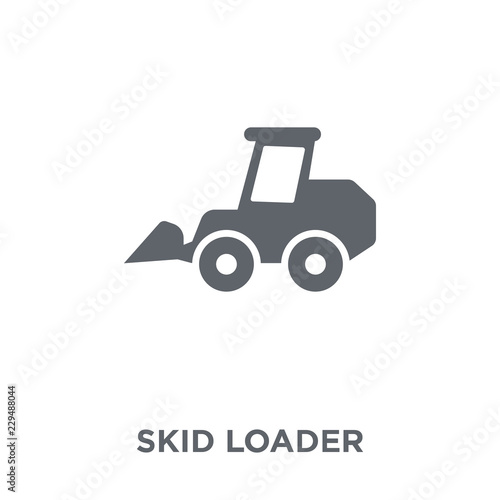 skid loader icon from Industry collection.