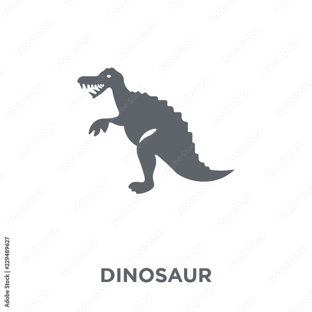 Fototapeta premium Dinosaur icon from collection.