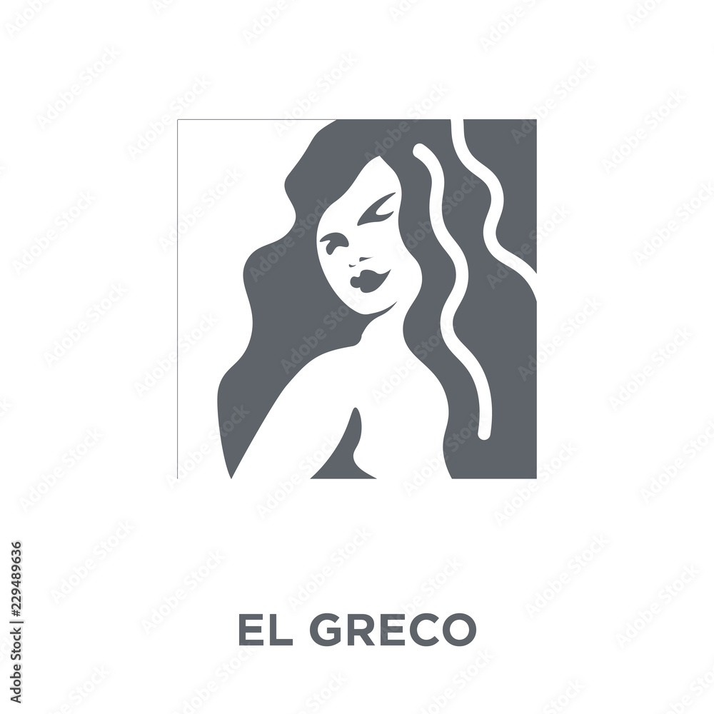 El greco icon from Museum collection. El greco icon from Museum collection.