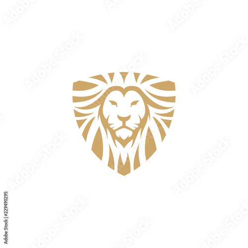 lion shaped shield