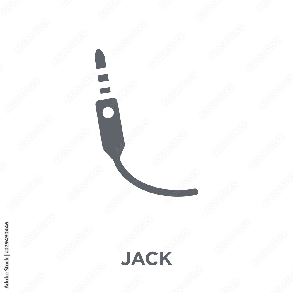 Jack icon from collection. Jack icon from collection.