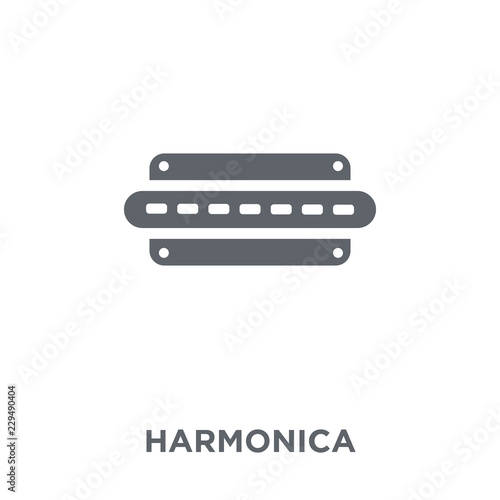 Harmonica icon from Music collection.