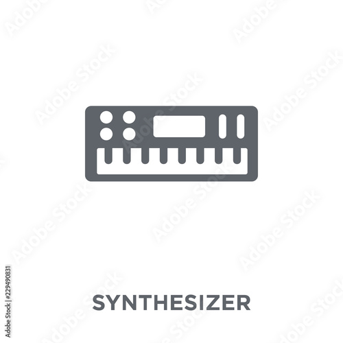 Synthesizer icon from Music collection.
