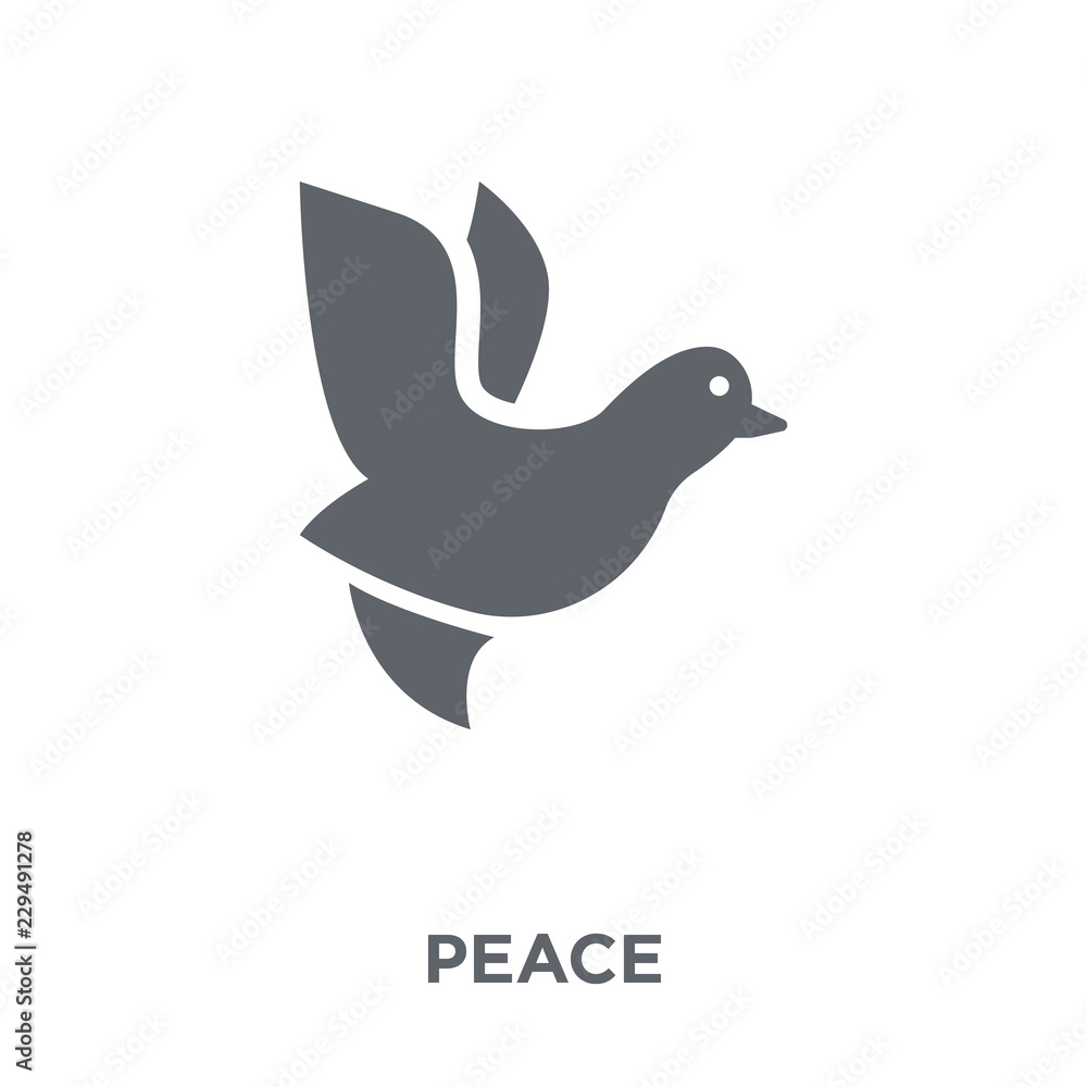 Peace icon from collection. Peace icon from collection.