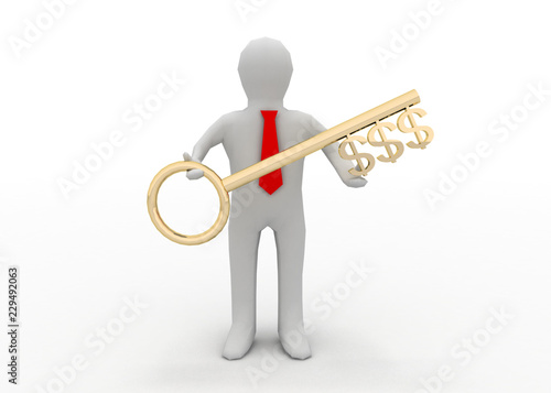 take a key
