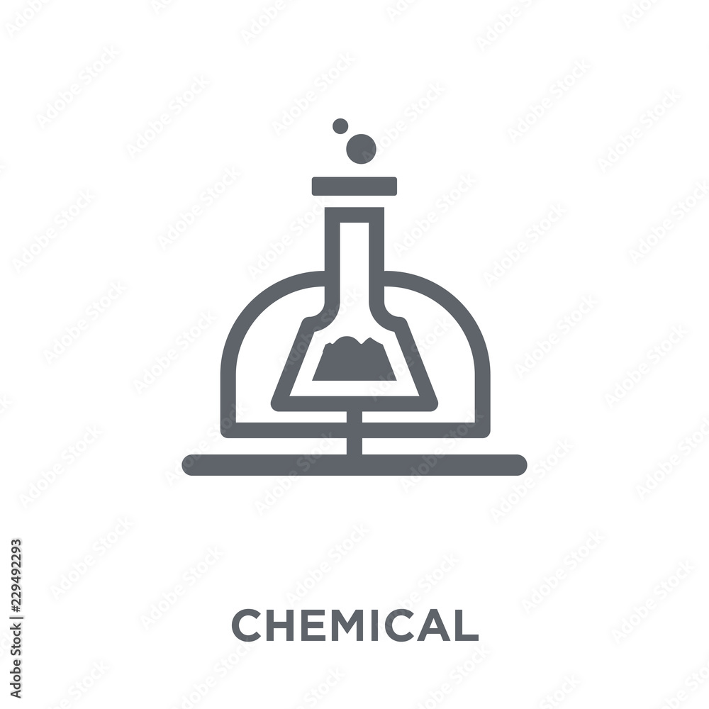 Chemical icon from collection. Chemical icon from collection.