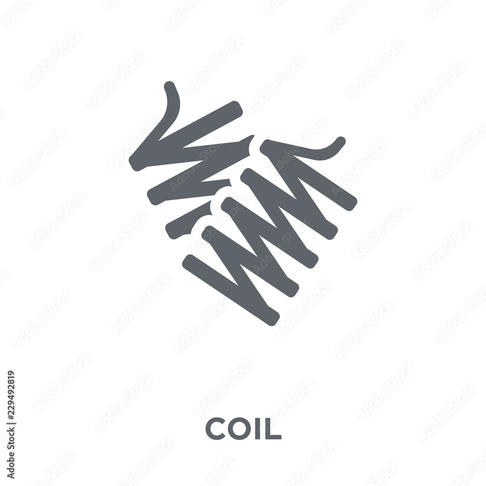Coil icon from Sew collection. Coil icon from Sew collection.