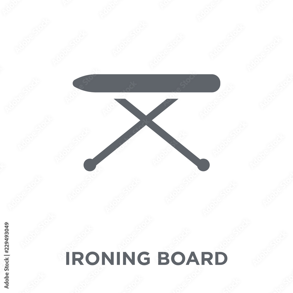 Ironing Board icon from collection. Ironing Board icon from collection.