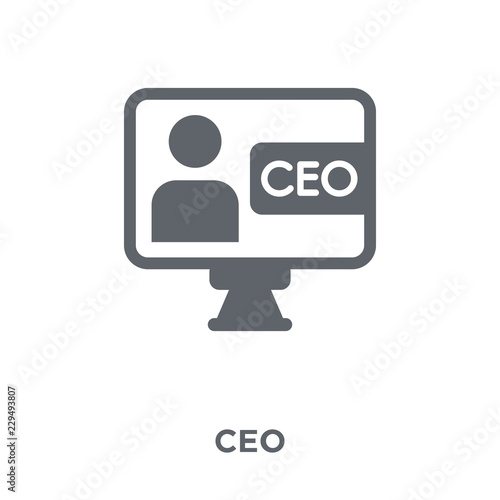 Ceo icon from Startup collection.