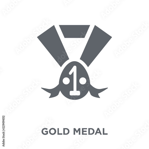 Gold medal icon from Success collection.