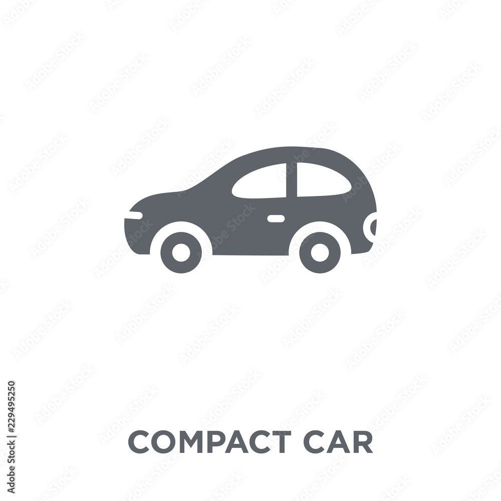 compact car icon from Transportation collection.