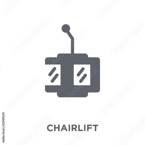 chairlift icon from Transportation collection.