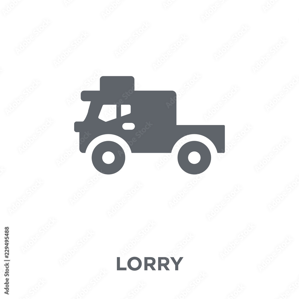 Lorry icon from  collection.