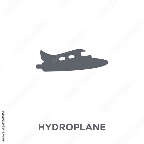 hydroplane icon from Transportation collection.