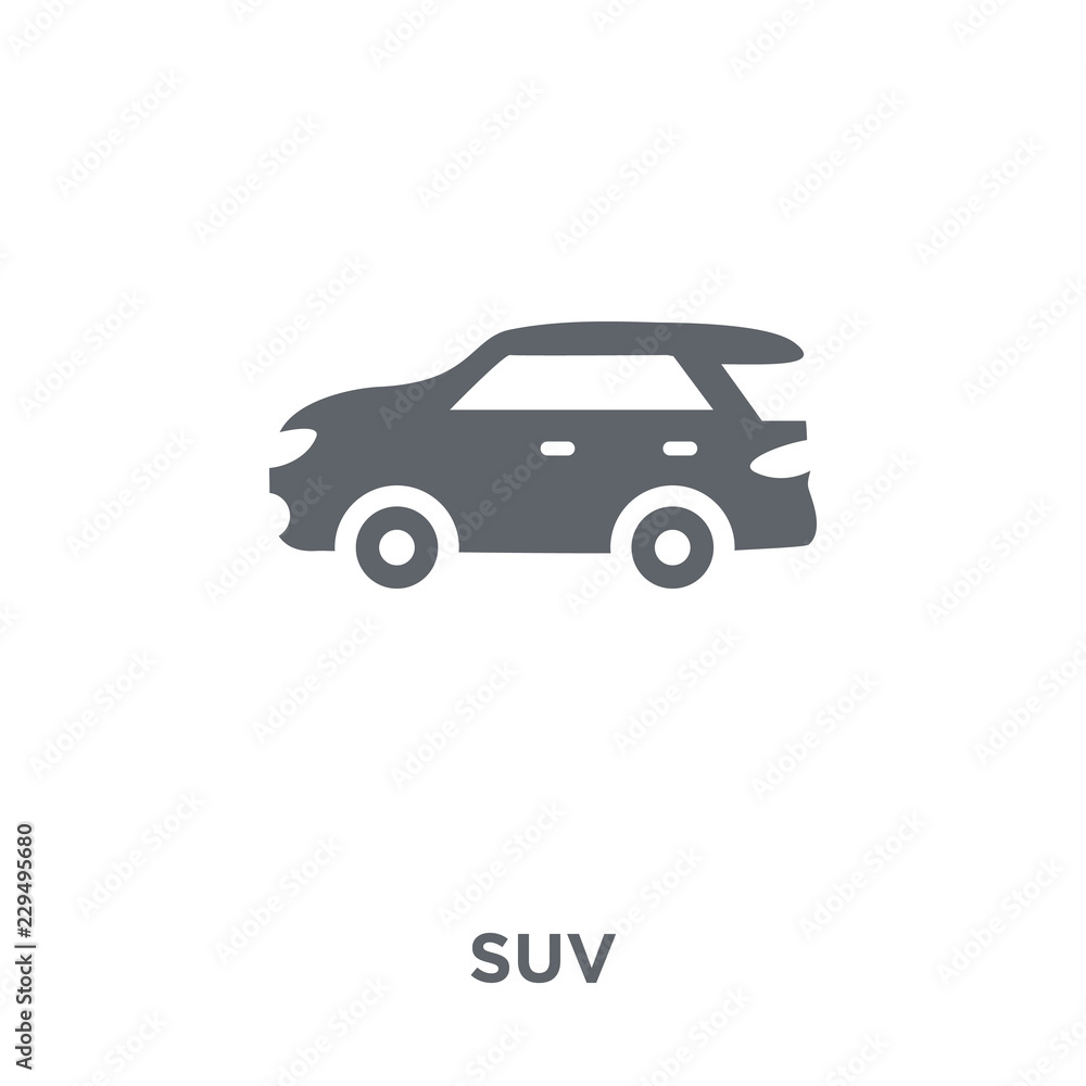Suv icon from  collection.