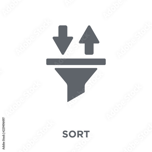 Sort icon from  collection.