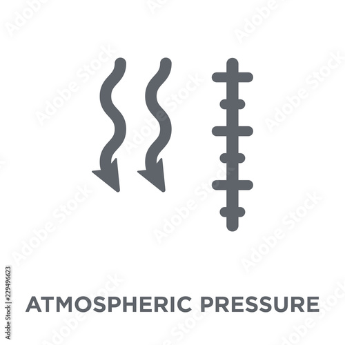 atmospheric pressure icon from Weather collection.