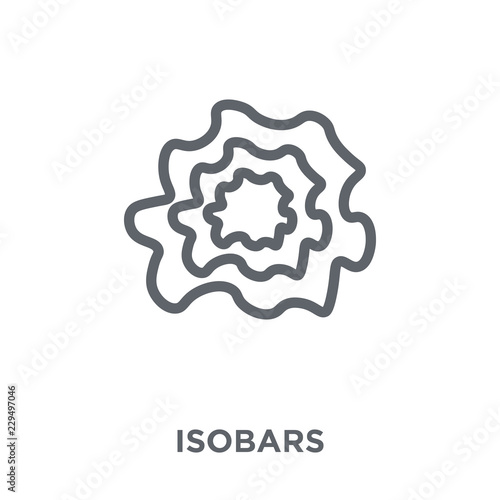 Isobars icon from Weather collection.