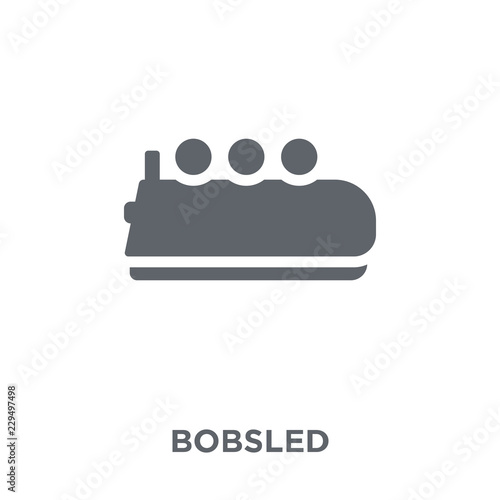 Bobsled icon from collection.