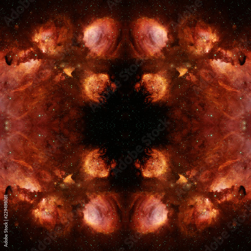 Universe simmetric backgrou...