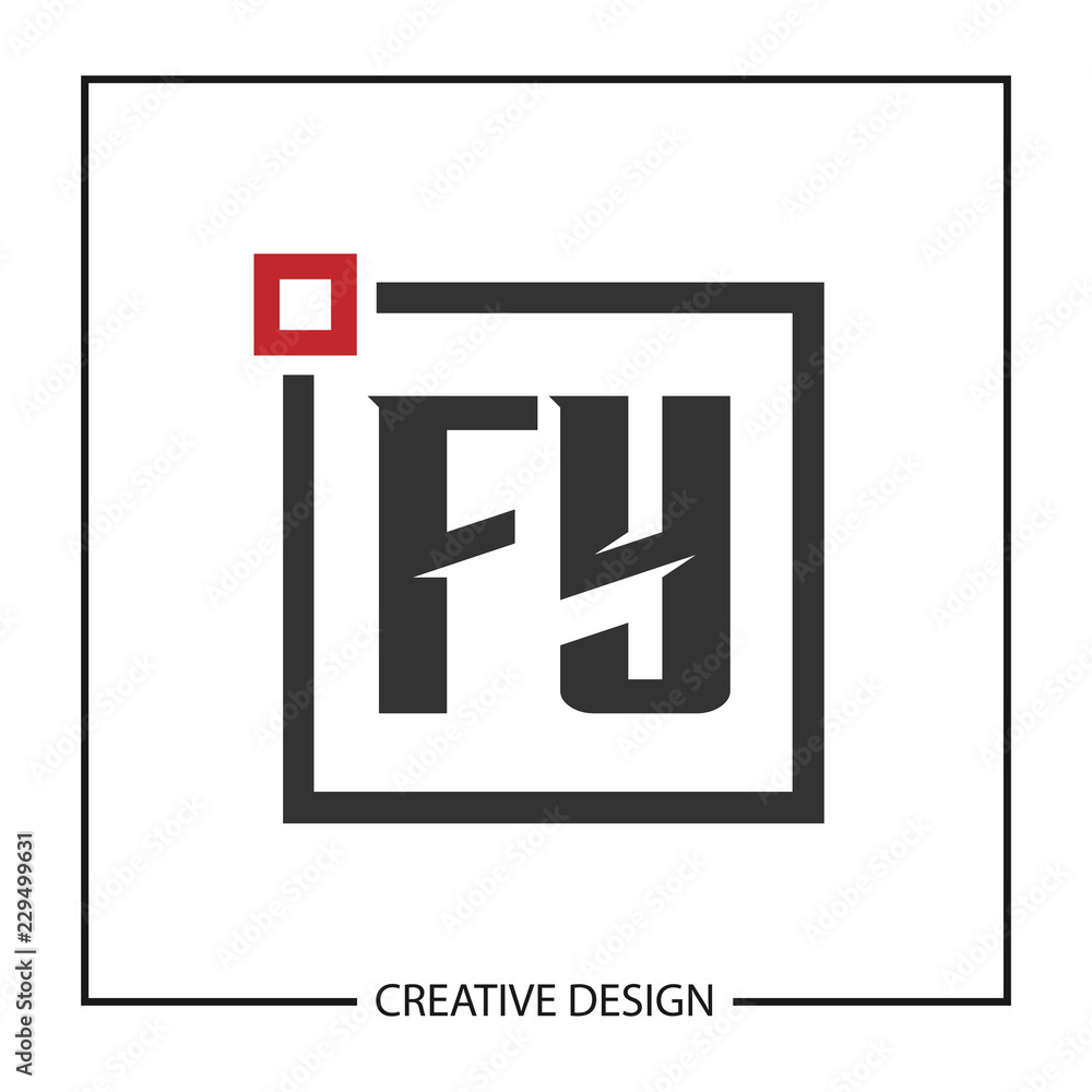 Initial Letter FY Logo Template Design Initial Letter FY Logo Template Design