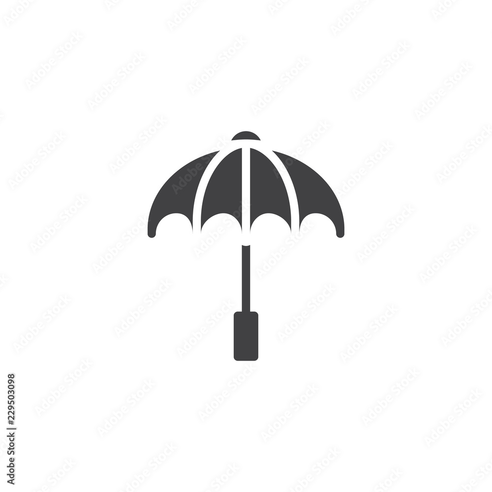 Umbrella vector icon. filled flat sign for mobile concept and web design. Rain protection simple solid icon. Symbol, logo illustration. Pixel perfect vector graphics Umbrella vector icon. filled flat sign for mobile concept and web design. Rain protection simple solid icon. Symbol, logo illustration. Pixel perfect vector graphics