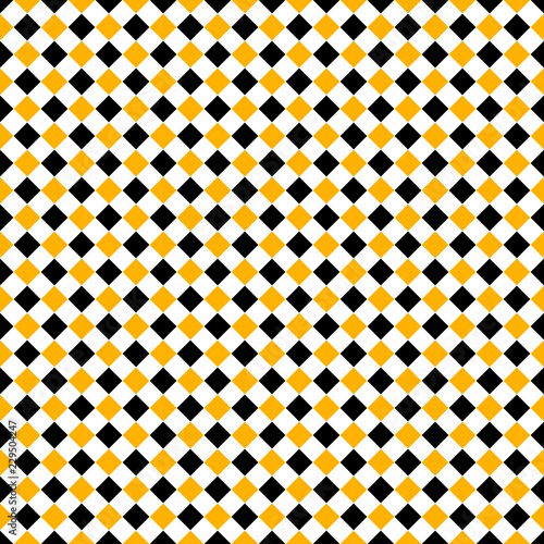 seamless yellow black rhomb...