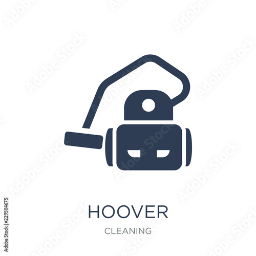 hoover icon. Trendy flat vector hoover icon on white background from Cleaning collection