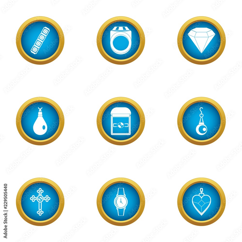 Handling icons set. Flat set of 9 handling vector icons for web isolated on white background Handling icons set. Flat set of 9 handling vector icons for web isolated on white background