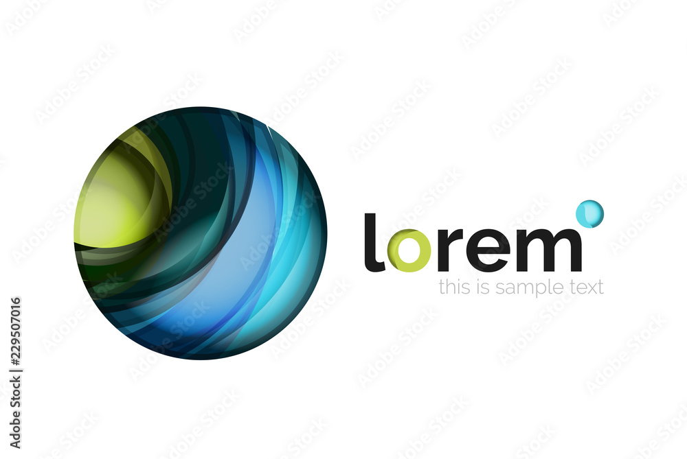 Geometric convergence vector business icon Geometric convergence vector business icon