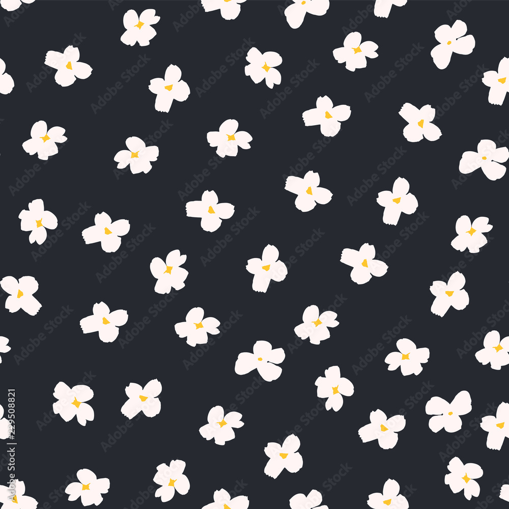 Floral abstract seamless pattern. Vector design for different surfases. Floral abstract seamless pattern. Vector design for different surfases.