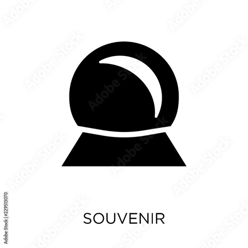 souvenir icon isolated on white background. Simple and editable souvenir icons. Modern icon vector illustration.