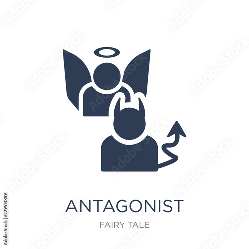 Fotografie antagonist icon